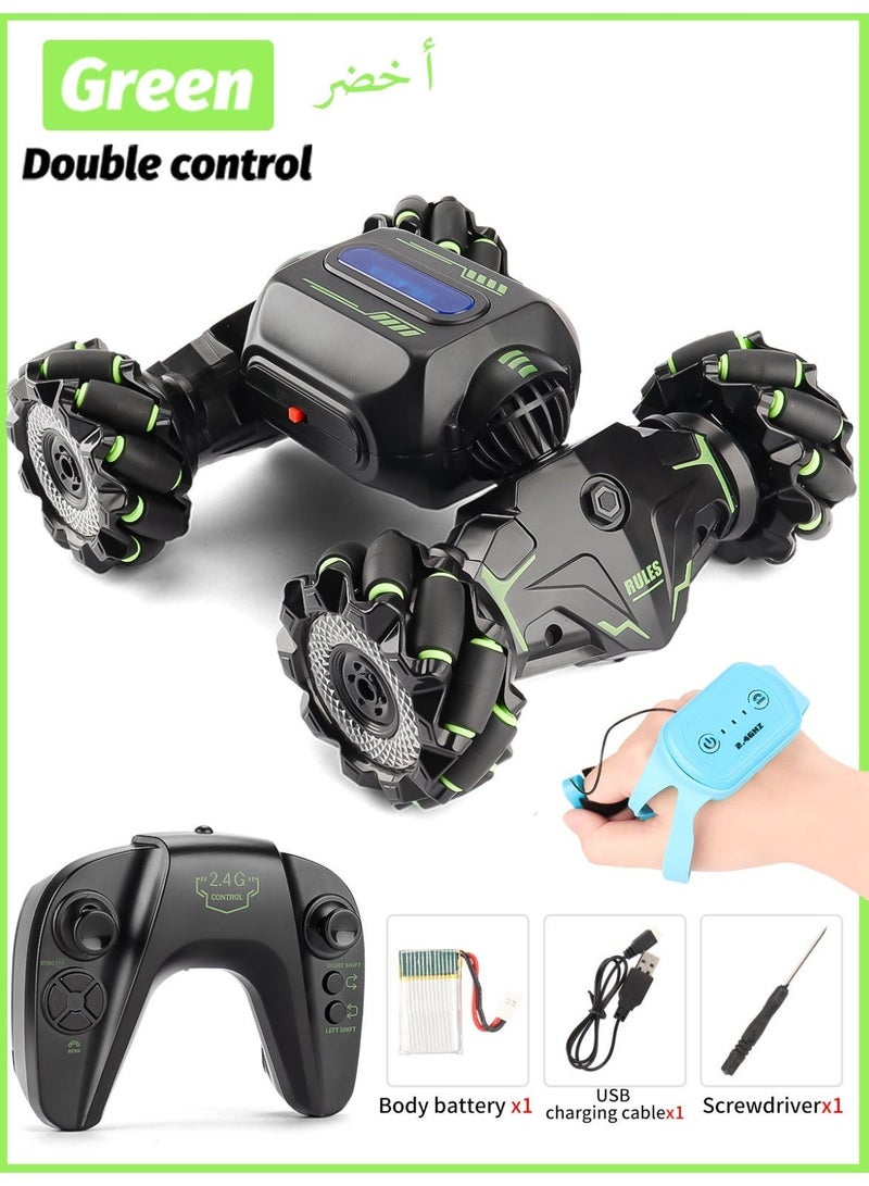 360° Transformable RC Car with Mecanum Wheels + Gesture Watch + Climbing & Racing Modes - Image 1